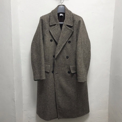이중지 아미 더블코트 3color(체크.밤색.검정) 남자 코트 겨울코트 이중코트