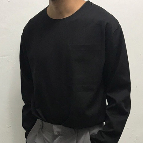 콘솔 직기티 3color(회색.곤색.검정) 남자 티셔츠 긴팔티